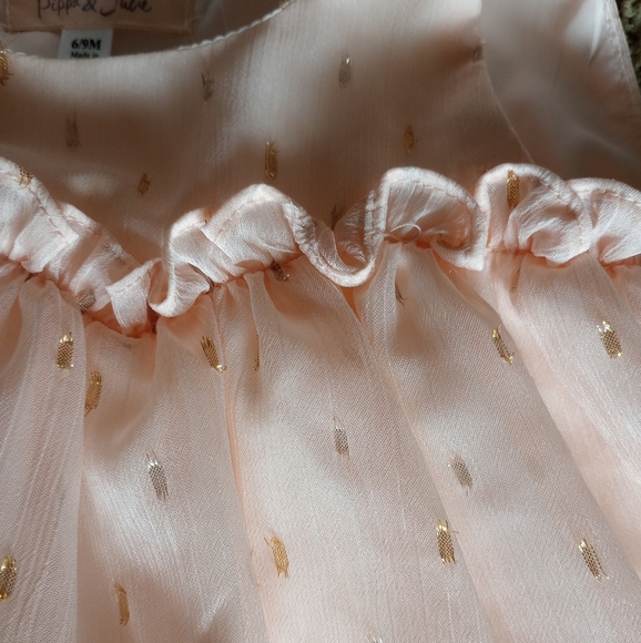 Two pieces Baby Girl dress, size 6-9 months - Picture 4 of 5